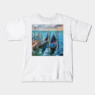 two boats Kids T-Shirt